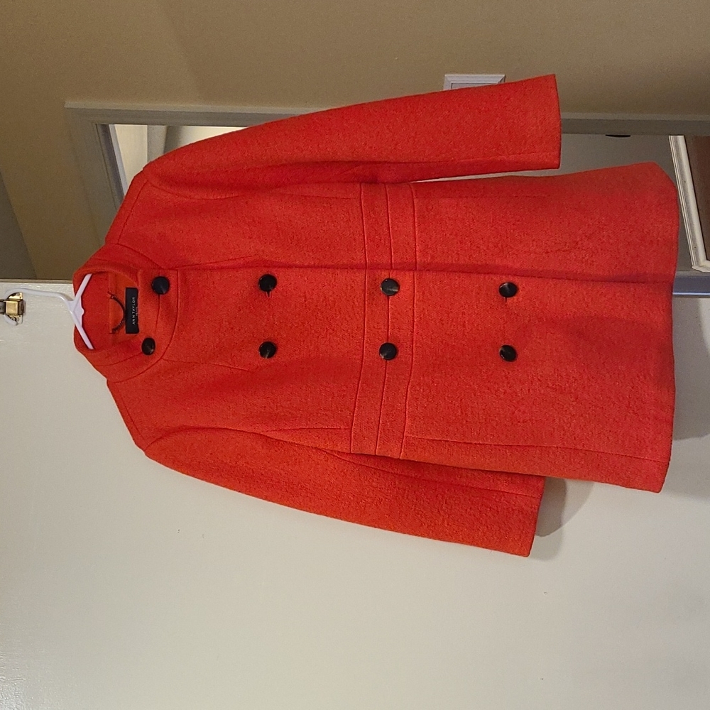 Ann Taylor wool-blend coat. Size LP.